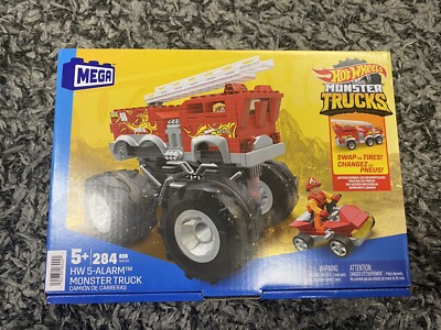 MEGA Hot Wheels Monster Trucks HW 5-Alarm building set 284 pcs
