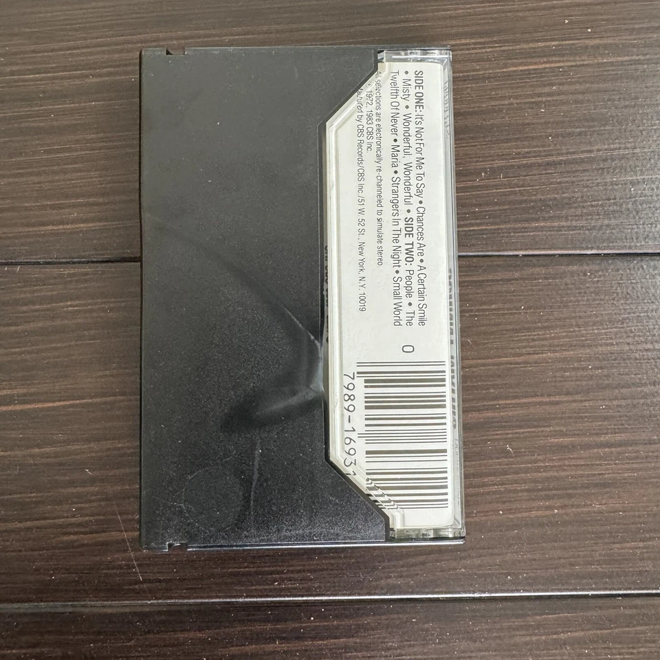 Johnny Mathis Cassette Tape (Wonderful, Wonderful Chances Are A Certain Smile) Foto 2 de 4