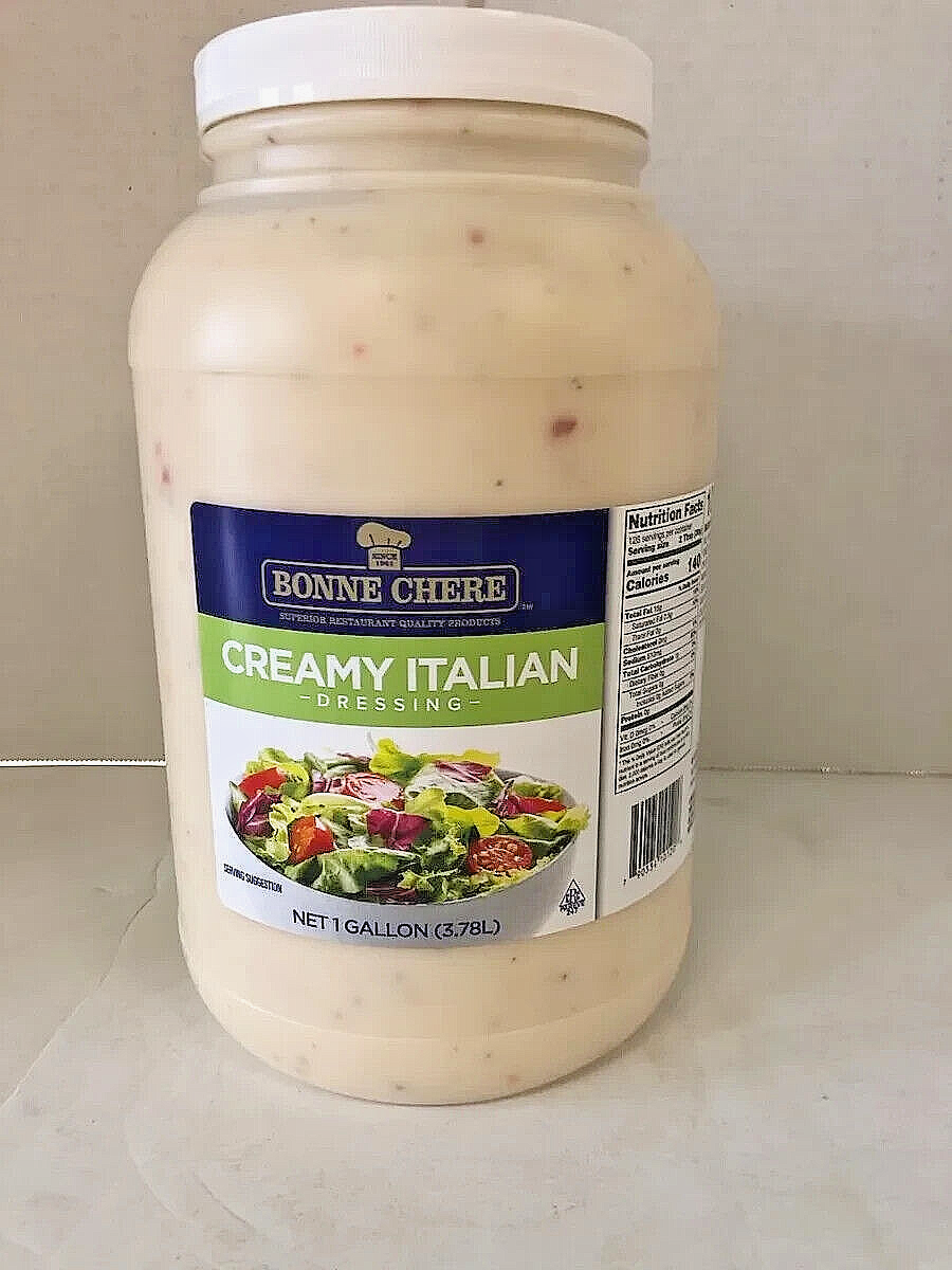 One Gallon Bonne Chere / Pizza Hut Creamy Italian Dressing eBay