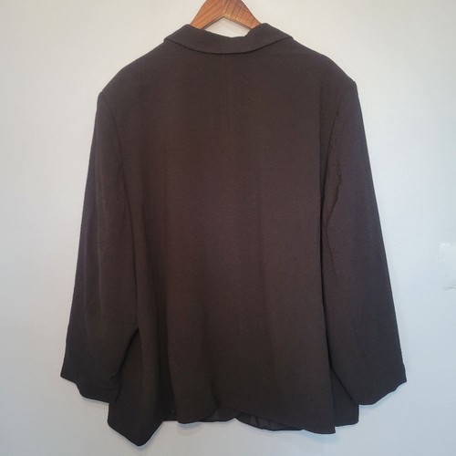 NWT Jessica London Blazer Jacket Women's Plus Size 30W 3 Button Closure - Picture 3 of 10