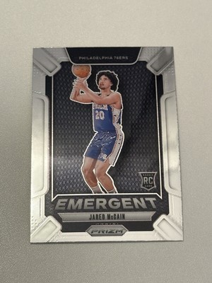 2024-2025 Nba Prizm Jared McCain Emergent Rookie Card #19