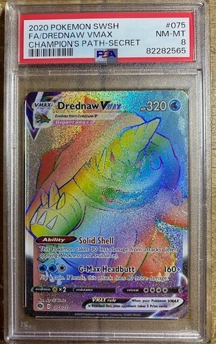 Drednaw VMAX graded PSA 8 for sale on eBay