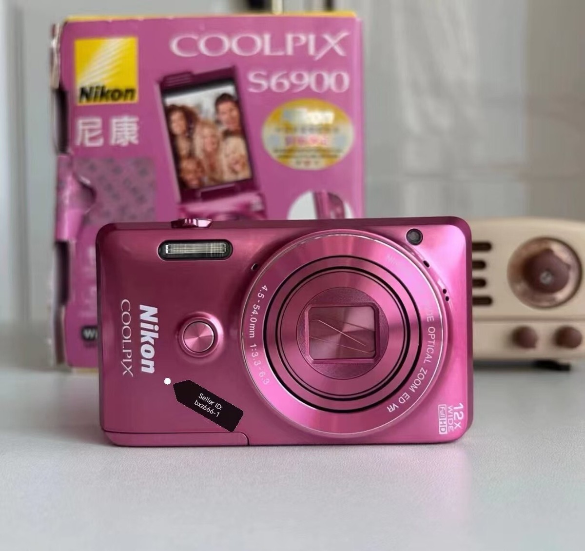 Nikon Coolpix S6900 Digital Camera Natural Black Camera Use