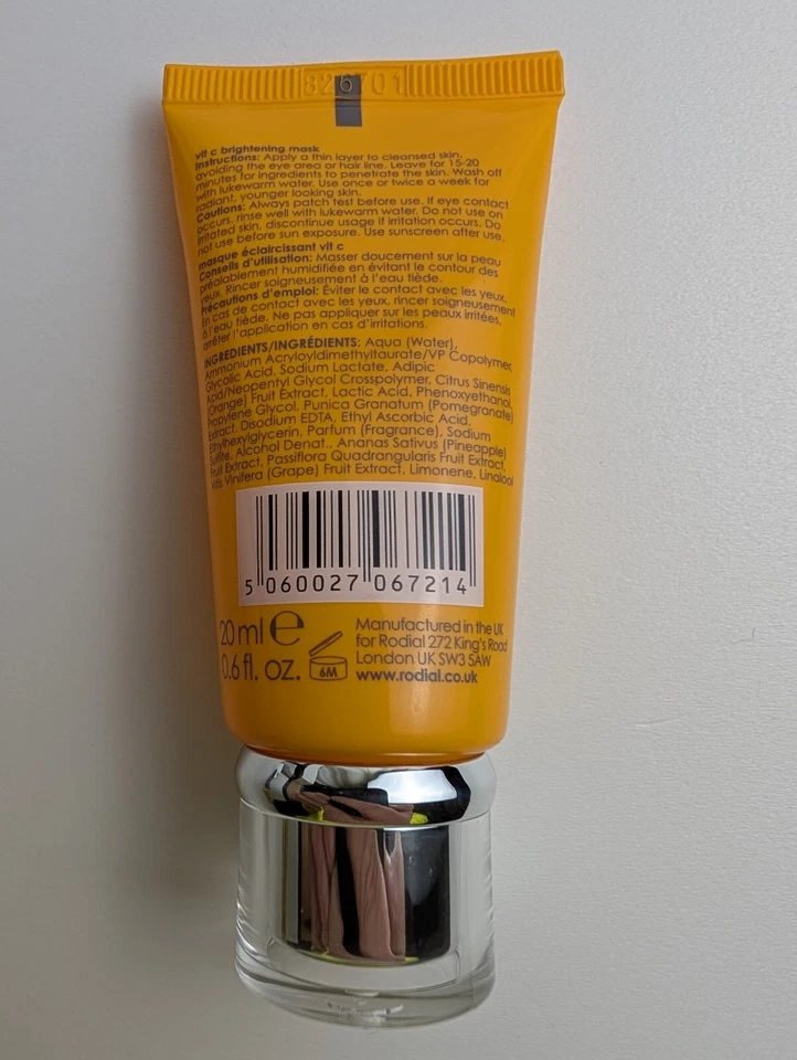 Rodial Vit C Brightening Mask Lot Of 3 - Image 2 of 2