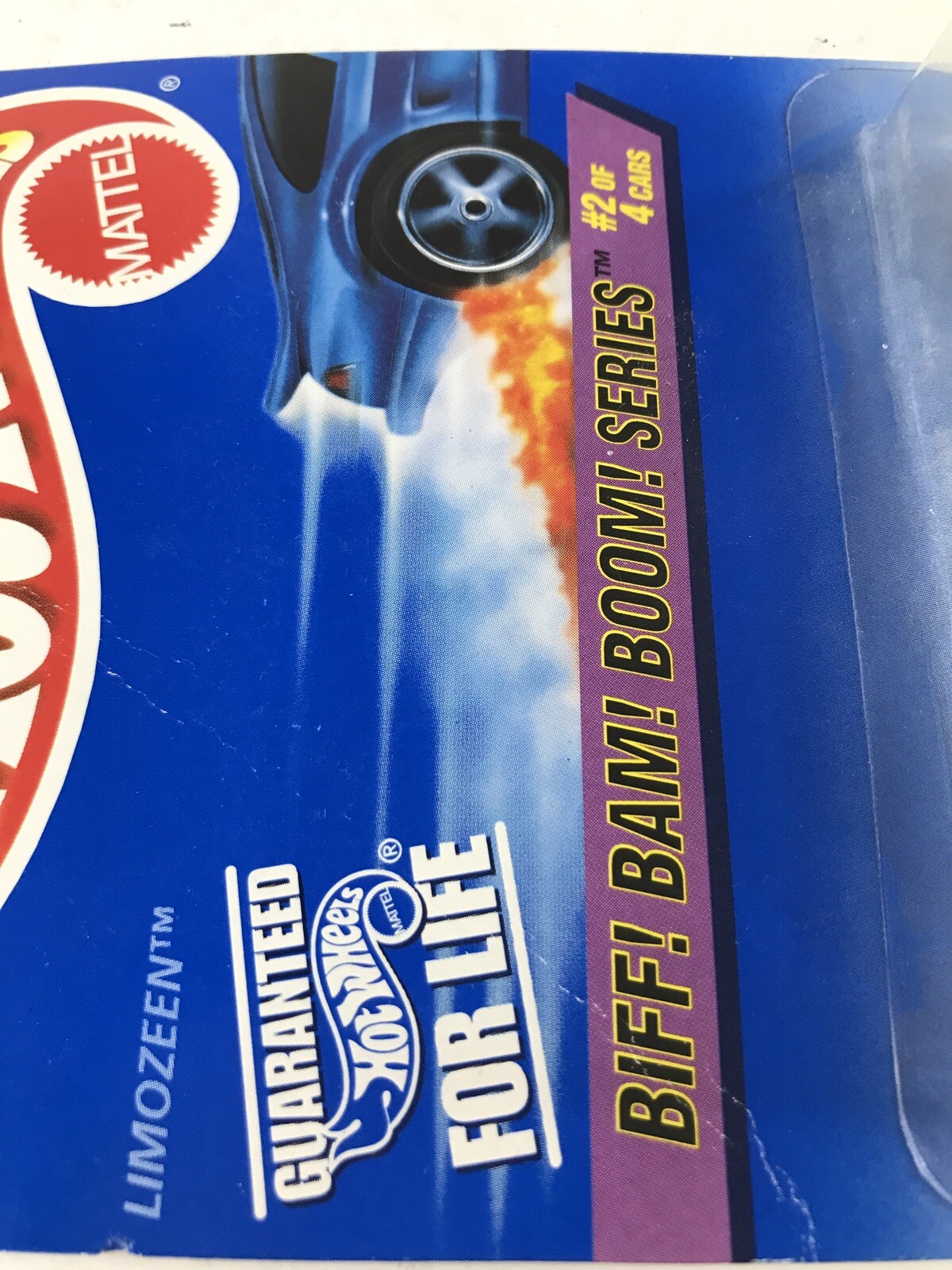 New HOT WHEELS Rare Upside Down Limozeen Car Biff! Bam! Boom! Series 2
