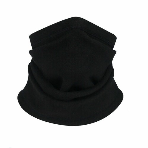 Men Winter Windproof Neck Warmer Fleece Scarf Thermal Face Mask for Cold Weather - Picture 6 of 16