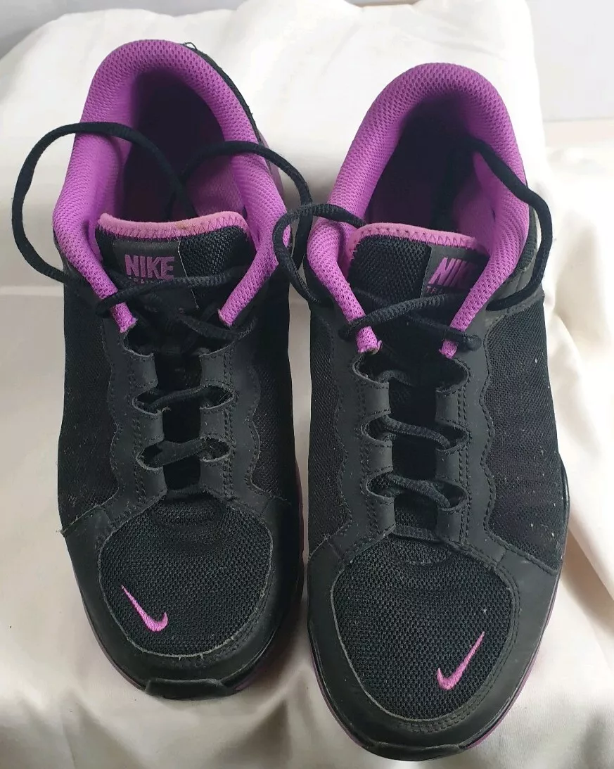 repentinamente ordenar combinar NIKE 511322-002 Black/Neon Purple Running Shoes Womens 10 M Sneaker  Training | eBay