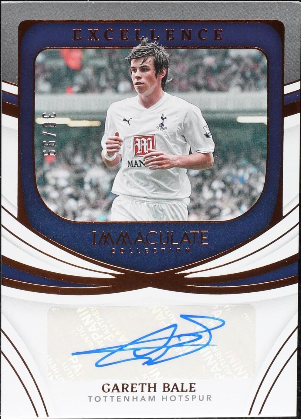 2022-23 Panini Immaculate Collection - Excellence Autographs Gareth ...