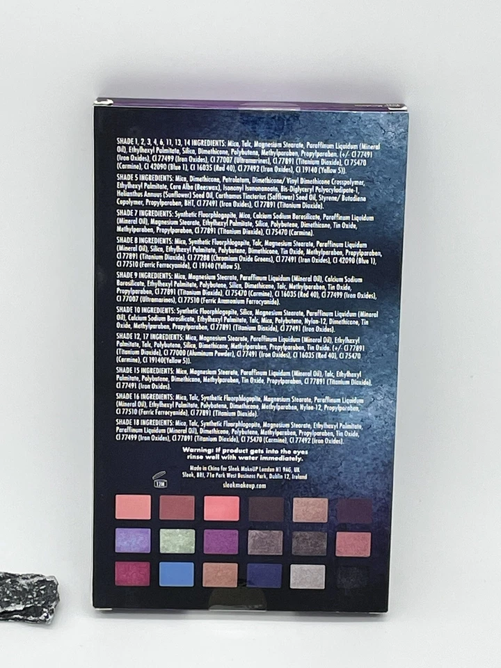 Sleek MAJOR MORPHOSIS Eyeshadow Palette 18 Farben Lidschatten 16,5g - Bild 2 von 2