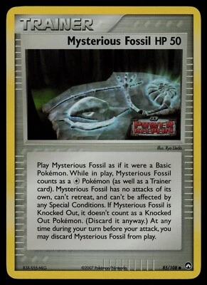 Mysterious Fossil - 85/108 - Pokemon Card Ex Power Keepers Reverse Holo - NM - Photo 1/4