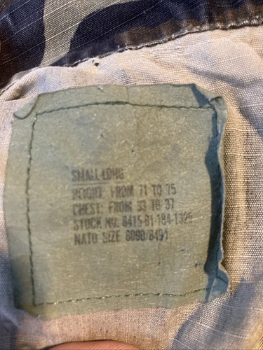 Camisa US M81 Woodland BDU, Uniforme Camuflado Militar Ejército Pequeña Larga - Imagen 10 de 10