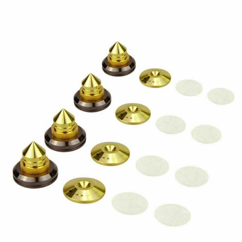 Speaker Spike Pad Base Amplifier Isolation Cone Stand Feet-Speaker Audio Video - Picture 7 of 8