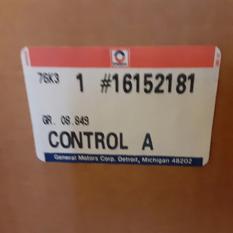 NOS 1992 1993 1994 Chevy Lumina OEM Heater Control Assembly 16152181 92 93 94 - Image 3 of 4