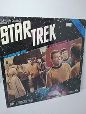 Star Trek: The Menagerie Part 1 and Part 2 LASERDISC 