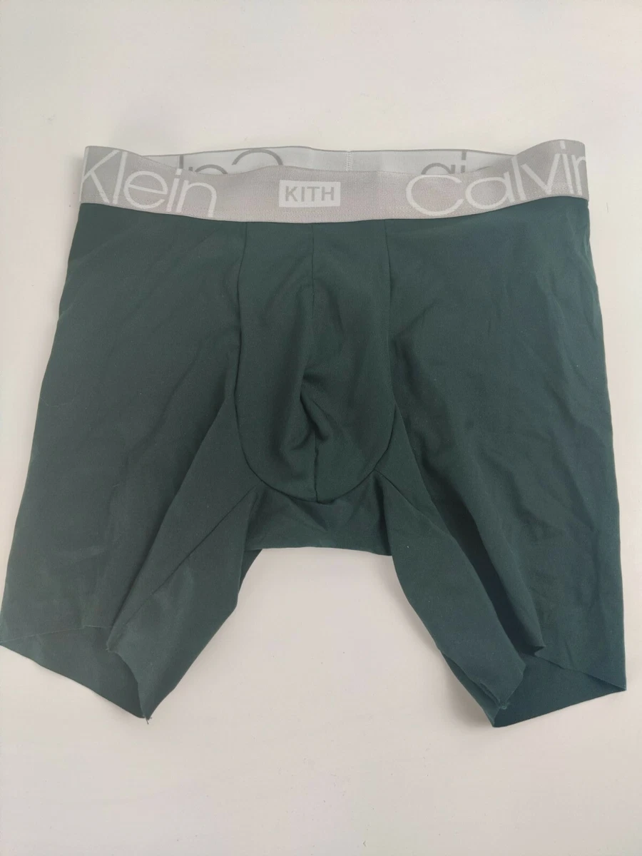 Kith x Calvin Klein Mens Boxer Brief Underwear Authentic Brand New Green  Small