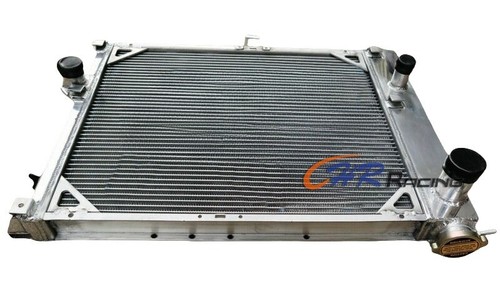3 ROW ALUMINUM RADIATOR+FAN For BMW E34 525 525i 530 M50 engine 1986-1996 MT - Picture 3 of 8