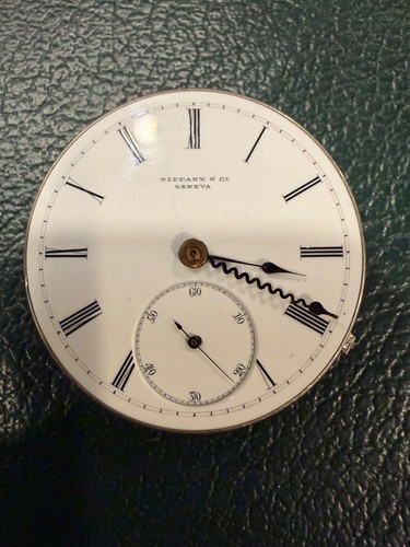 Tiffany & Co Branded Movement (serial # Indicates It Was Mfg. By Patek Philippe