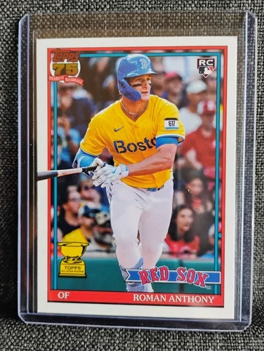 Roman Anthony Boston Red Sox Topps Rookie Card Lot Stars of MLB Titans