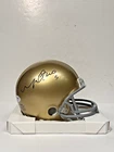Manti Teo Signed Notre Dame Riddell Mini Helmet PSA AF61697