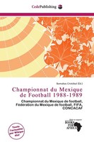 Barnabas CristóBal | Championnat Du Mexique De Football 1988-1989 | Taschenbuch
