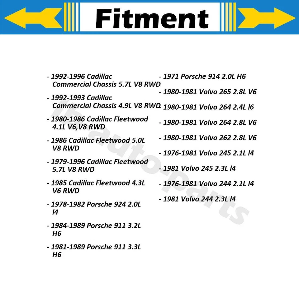 Juego de cojinete de rueda interior delantero y carrera para 1969-1974 142 2X WJB Foto 2 de 4