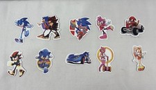 Sonic the Hedgehog 10 Stickers Sega Genesis Pixel Sticker Pack 5.