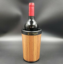 Enfriador de botellas retro enfriador de vino imitación madera lado suave aislado escarcha I Dinamarca