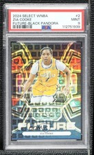 2024 Panini Select WNBA Future Black Pandora Prizm 7/8 Zia Cooke PSA 9 MINT 1fl4