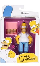 JAKKS Pacific The Simpsons Homer Simpson Action Figure with Donut Box