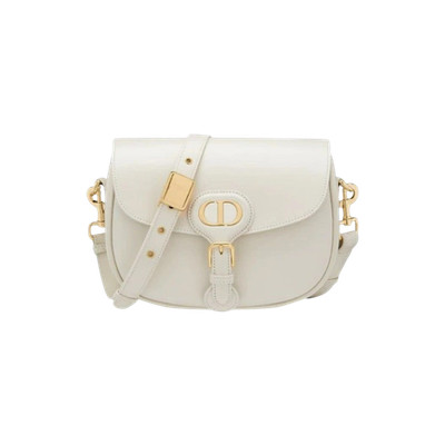 Dior Medium Bobby Bag Box Calfskin Latte Gold