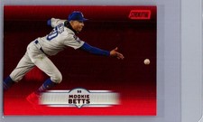 2025 Topps Stadium Club - Mookie Betts #160 Red Foil