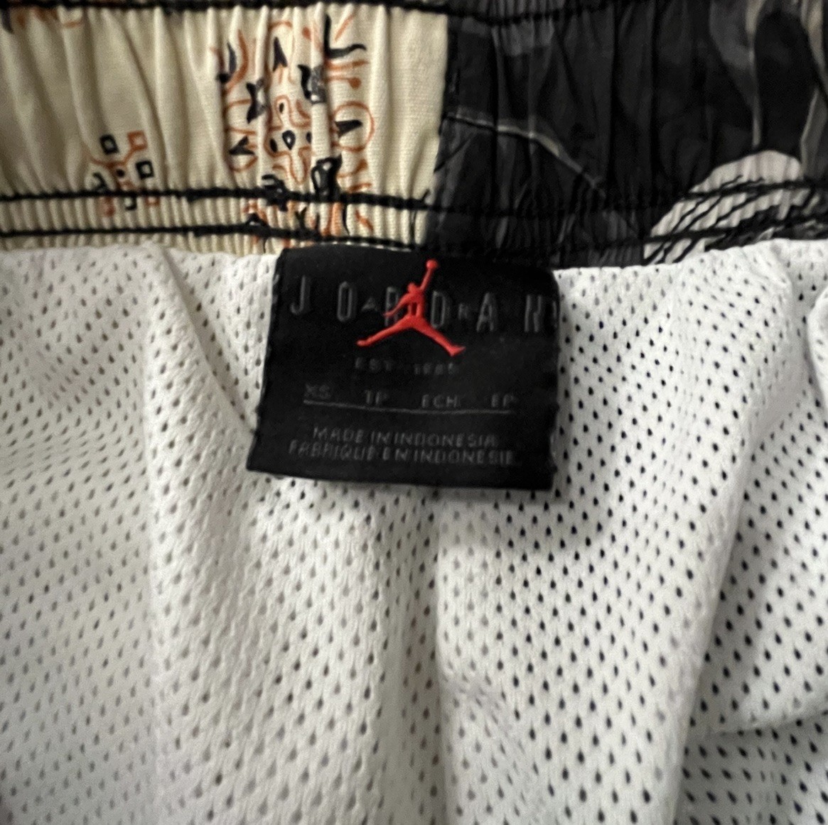 Jordan Patchwork Athletic Shorts Multicolor Mesh … - image 3