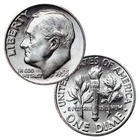 Silver Roosevelt Dimes 90% Random Dates Between 1946-1964