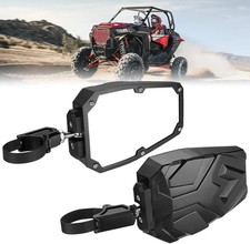 KEMIMOTO UTV Side Mirrors Side View UTV Mirrors for 1.5-2 Inch Round Roll Cage S