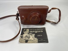 Vintage Argus 50 mm Camera in Case Color-matic Untested