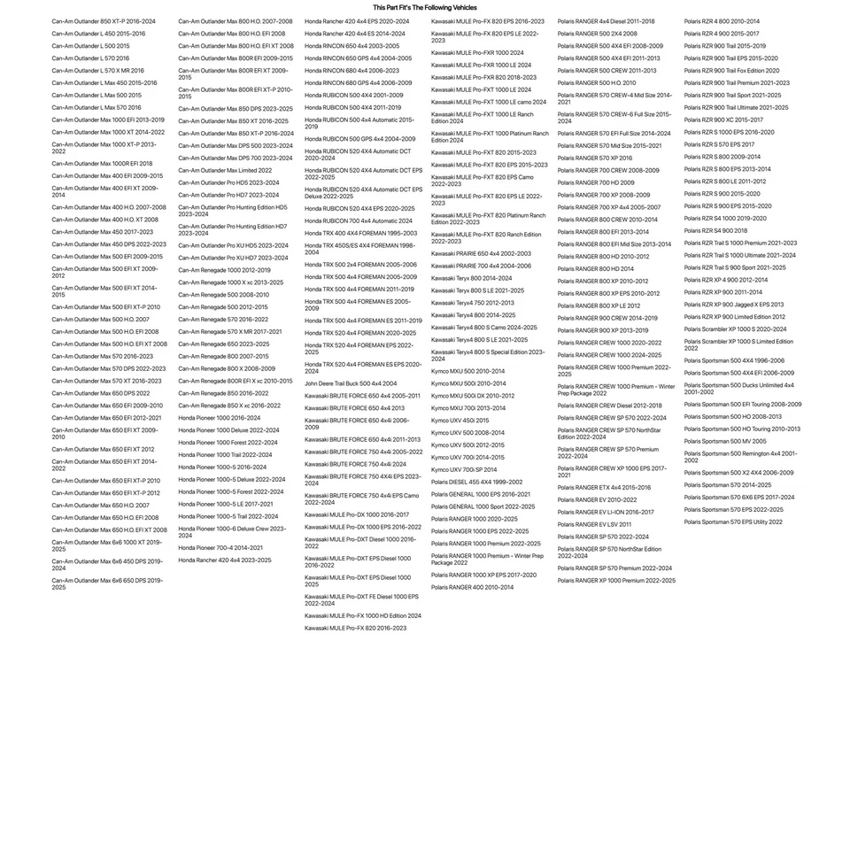 (2 Pack) Tusk Megabite® Radial Tire 27x11-12 For YAMAHA KODIAK 400 2x4 2000-2001 - Image 3 of 4