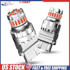 Auxito 3157 3457 3757 Led Brake Stop Tail Lights Bulbs Lamps Red Bright 2-20x
