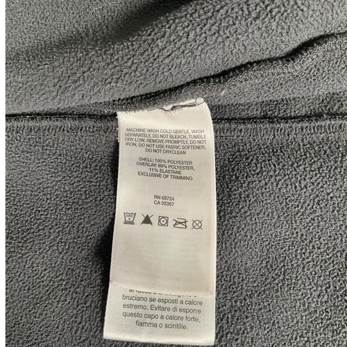 Chaqueta suéter polar Columbia para hombre negra talla pequeña bolsillos material grueso - Imagen 6 de 11