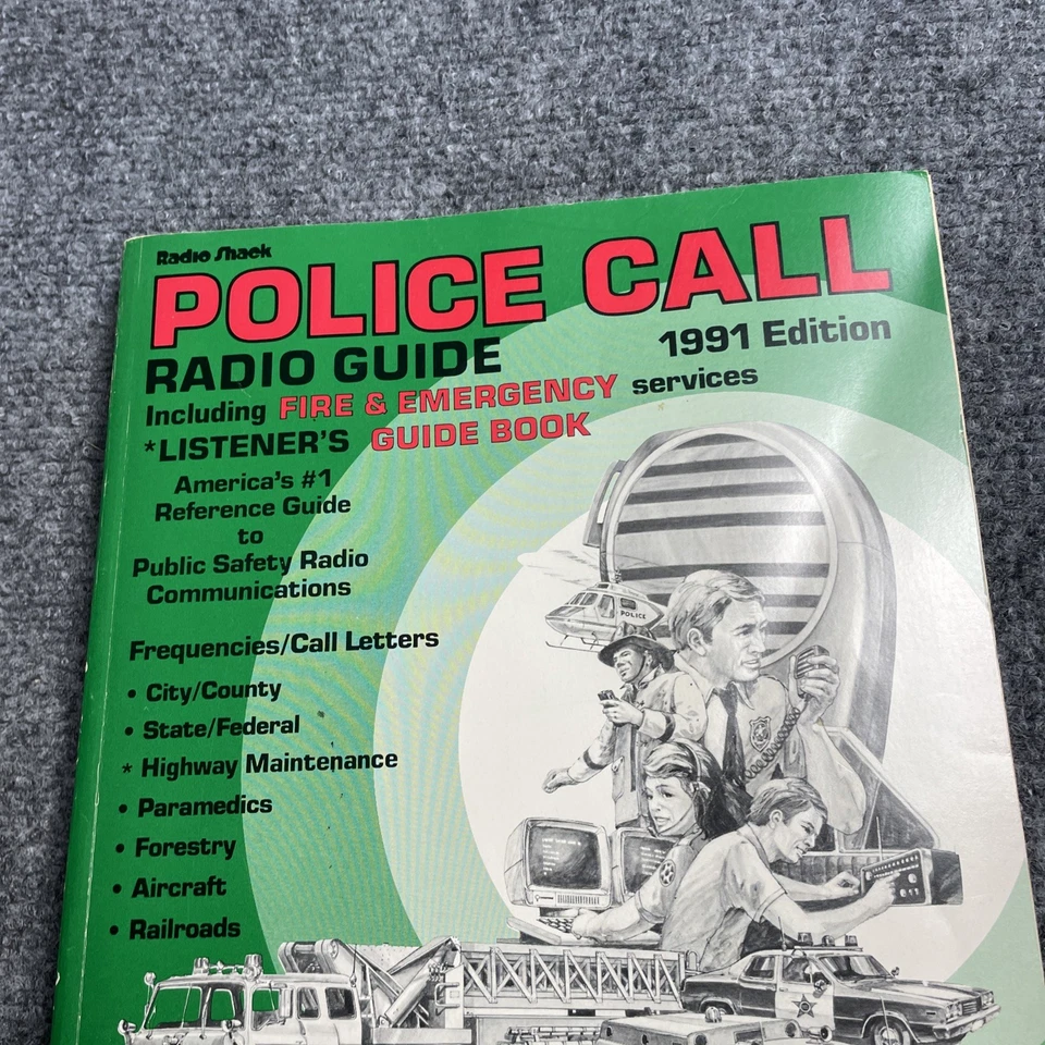Radio Shack Police Call Radio Guide 1991 Edition Volume 6 Fire Emergency Service - Image 3 of 4