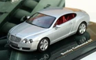 Bentley Continental GT Coupe 2003-2007 Silver Metallic Minichamps M 1:43