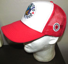 Red Hot Chili Peppers Unlimited Love Tour Trucker Hat Cap Snapback Red Mesh RHCP — photo 3