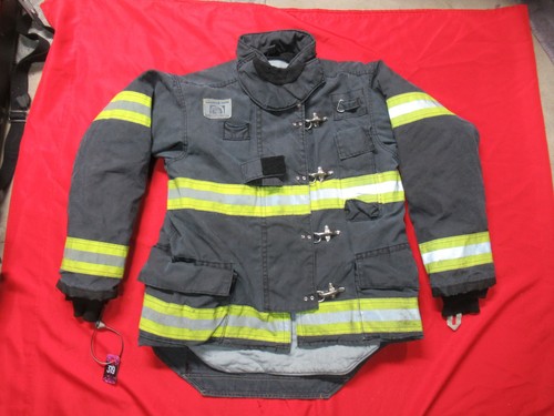 BLACK MORNING PRIDE 42 x 29/35 x 35  Firefighter Turnout Bunker COAT JACKET