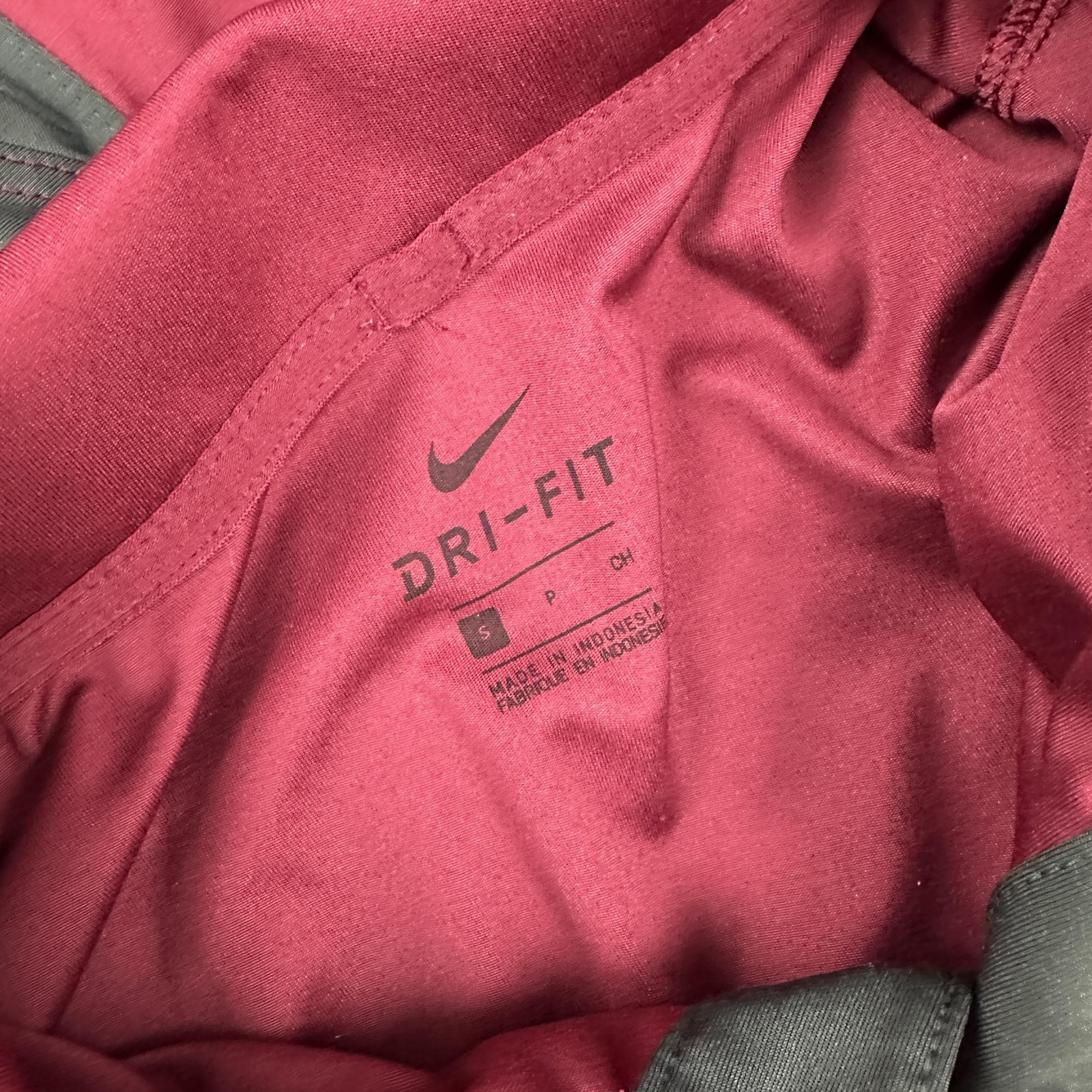 Florida State Seminoles Polo Shirt Men Small Red NCAA Football Nike Dri-FIT S thumbnail 10