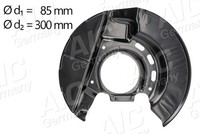 AIC Ankerblech Spritzblech Bremsscheibe Vorne Links FüR BMW 3Er Cabriolet Z1