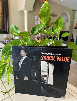 Timbaland Presents Shock Value LP USA 1st Press 2007 Vinyl NM/VG+