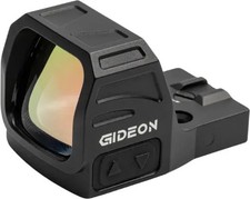 Gideon Optics Storm 1x 24x21.5mm Reflex Red Dot Sight 6 MOA Green Dot: STMDPP-RD