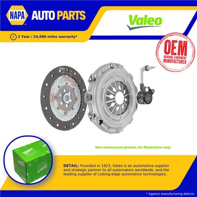 Clutch Kit 3pc (Cover+Plate+CSC) fits MERCEDES SPRINTER 2.7D 00 to 06 Valeo New