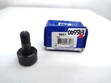*** RBC Bearings RBC1 Flat Cam Follower Bearing 1-inch Roller Diameter