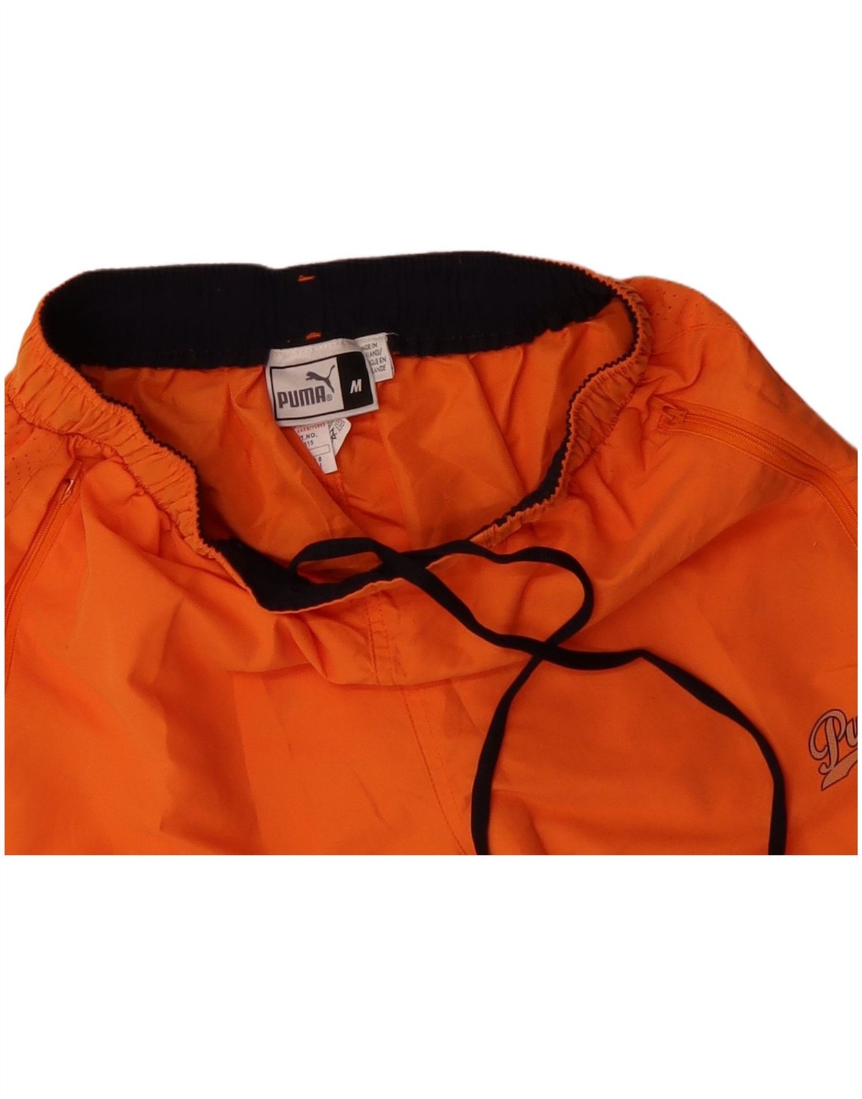 PUMA Mens Bermuda Sport Shorts Medium  Orange Polyester CD02 thumbnail 3