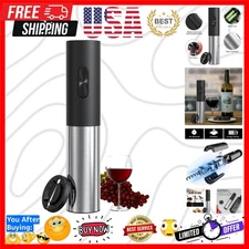Compact and Lightweight Electric Wine Corkscrew with Foil Cutter - Handy Gift